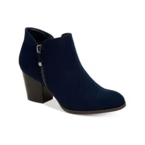 Style & Co. Navy Ankle Boots